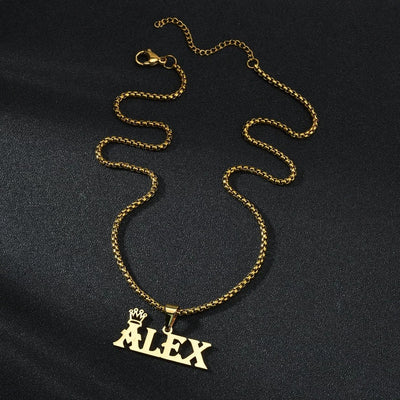 Customized Bead Name Necklace