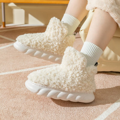 Winter Cotton Fleece Boots